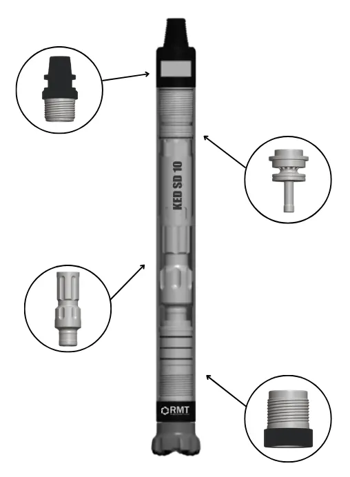 KED SD 10 Spare Parts